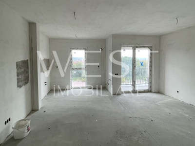Apartament cu 2 camere, 54mp! Balcon 6mp! Orientat Vest! 5 min de BMW!