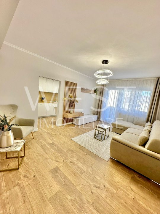 Apartament 2 camere 54mp! Ultramobilat! Zona Urusagului! Bloc nou! CF!
