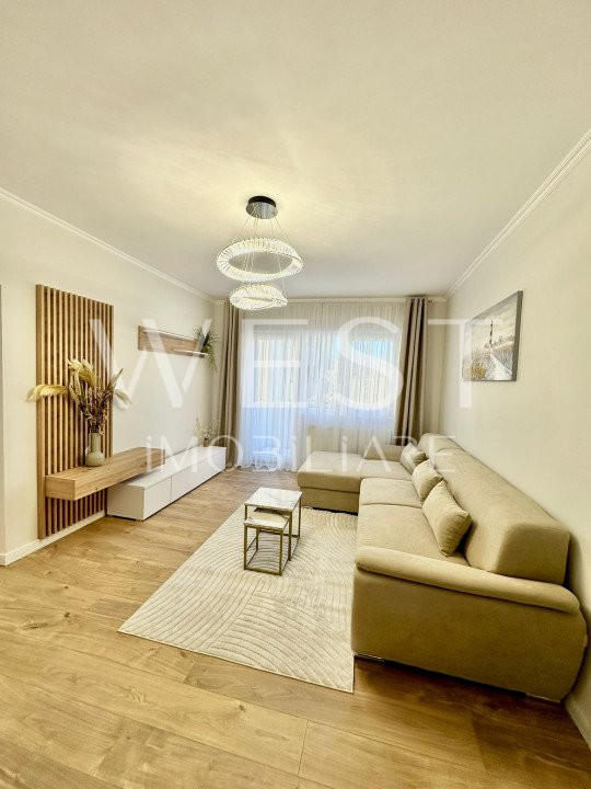 Apartament 2 camere 54mp! Ultramobilat! Zona Urusagului! Bloc nou! CF!
