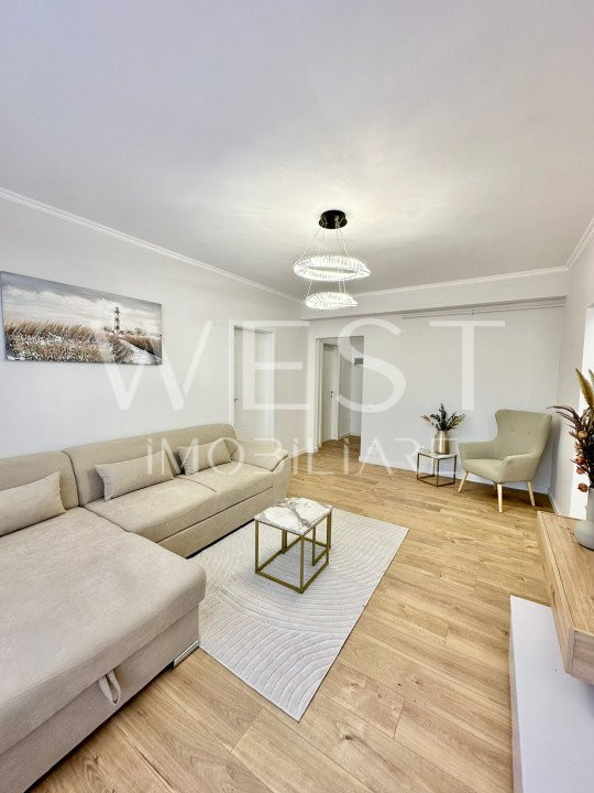 Apartament 2 camere 54mp! Ultramobilat! Zona Urusagului! Bloc nou! CF!