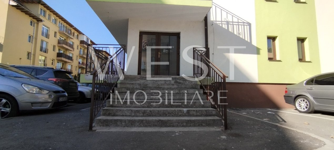 Spațiu Comercial de Închiriat | 54mp  + 17 mp Terasă | 2 Locuri de Parcare | 