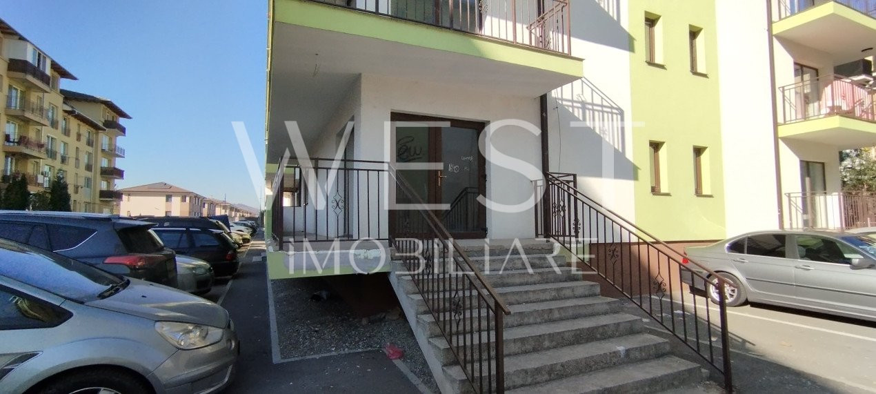 Spațiu Comercial de Închiriat | 54mp  + 17 mp Terasă | 2 Locuri de Parcare | 