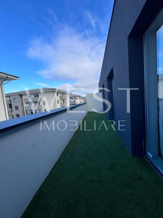 Apartament 2 cam Ultra Modern la cheie! Terasa 15mp! Zona Urusagului!