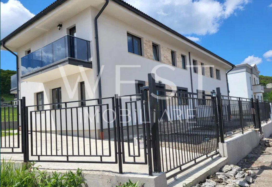 Casa tip Duplex semifinisata-120mp utili/250mp teren! Chinteni