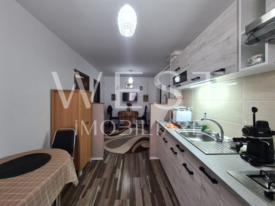 Apartament 1 camera mobilat si utilat!Luminos!Strada Florilor/Jysk