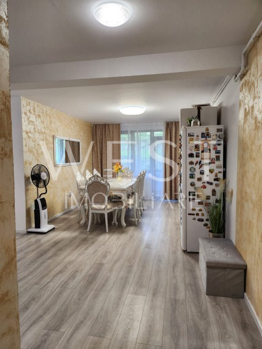 Apartament 3 camere 2 bai,70mp! Ultra mobilat etaj 1! Zona Stejarului!