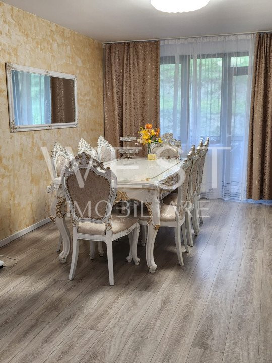 Apartament 3 camere 2 bai,70mp! Ultra mobilat etaj 1! Zona Stejarului!