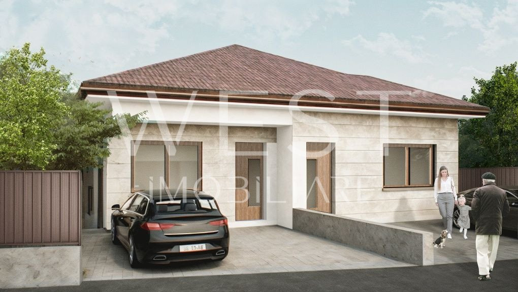 Casa tip duplex 4 camere 120mp+200mp teren! Semifinisat! Tauti! 