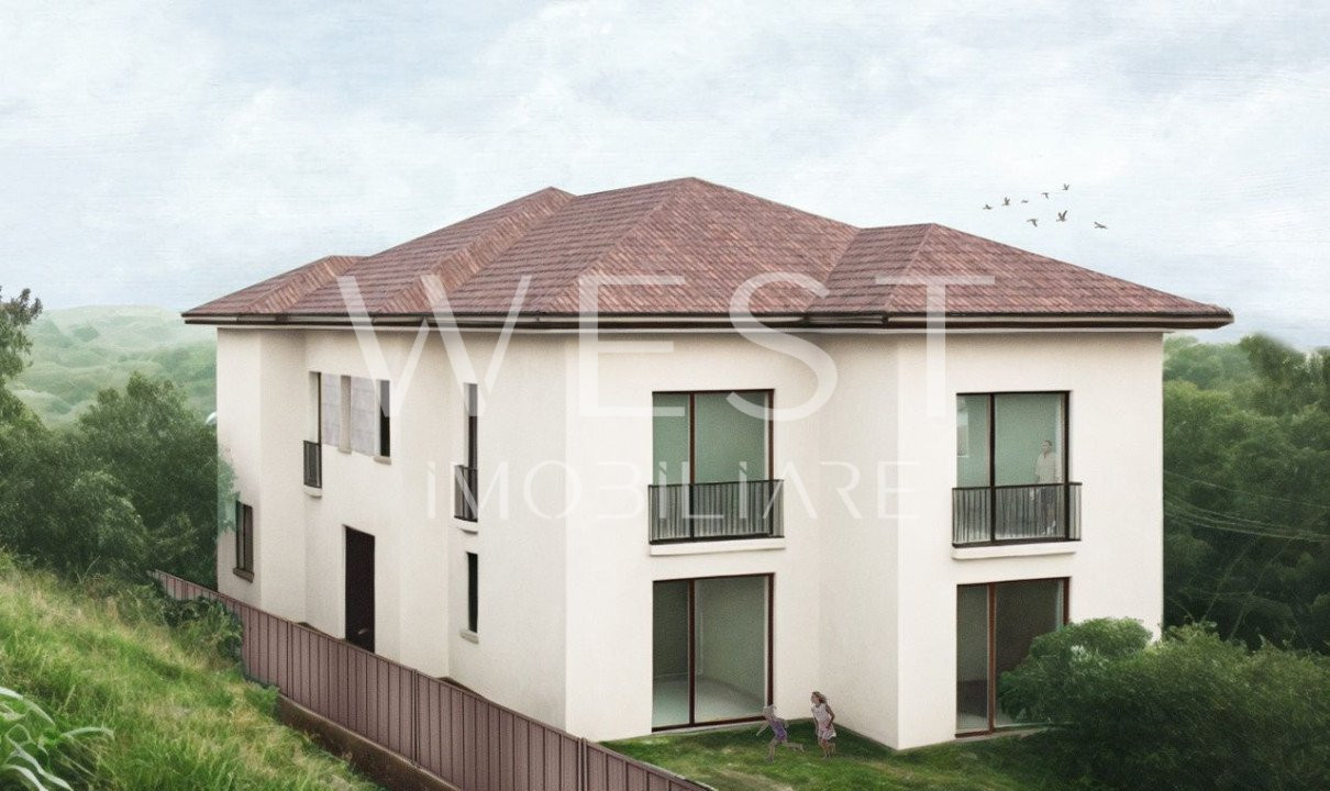Casa tip duplex 4 camere 120mp+200mp teren! Semifinisat! Tauti! 