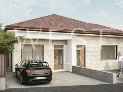 Casa tip duplex 4 camere 120mp+200mp teren! Semifinisat! Tauti! 