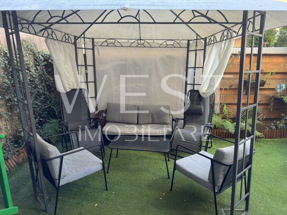 Apartament 3 camere in spate la Vivo! 58mp+35mp gradina Mobilat/Utilat