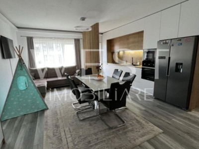 Apartament 3 cam 70mp+8mp terasa! Utilat modern! Zona Teilor! Parcare!
