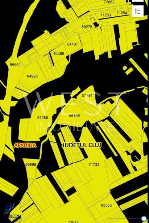Teren zona industriala 12.000mp cu front de 170ml! Intravilan cu CF!