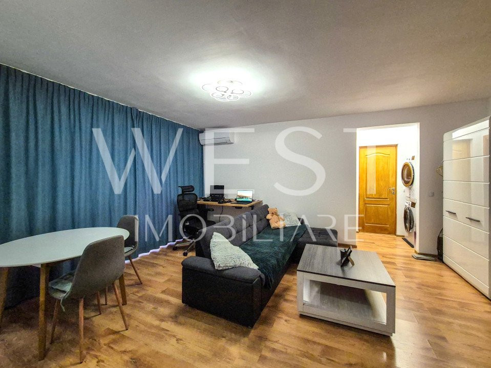 Apartament 2 camere+balcon 10mp| Etaj intermediar|Zona Piata Floresti