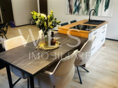 Apartament 3 cam 80mp! Ultra mobilat/Utilat! Parcare inclusa! Teilor!