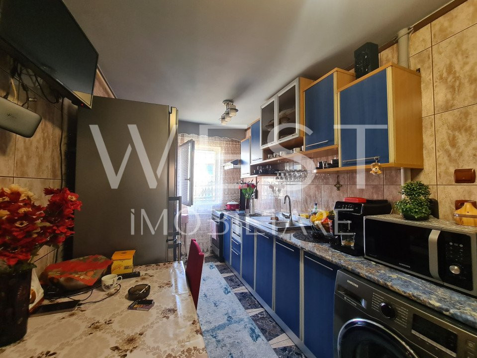 Apartament 4 camere,62mp!Balcon inchis!Manastur/Zona BIG/Mehedinti