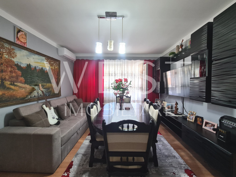 Apartament 4 camere/ Balcon inchis/ Bloc termoizolat/ Zona BIG