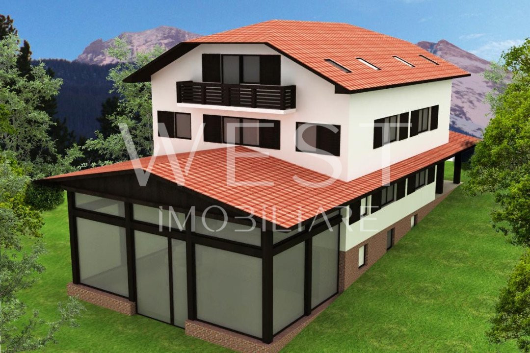 Casa 400mp Someșul Cald lângă LAC | Teren 1300mp | cu proiect
