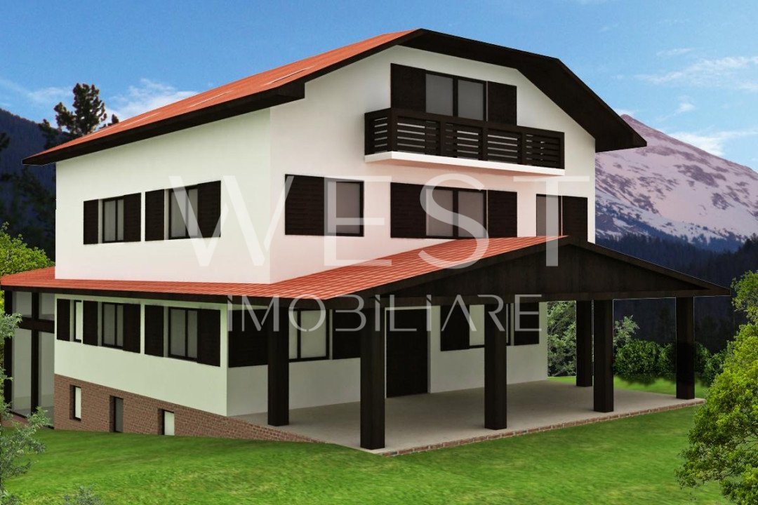 Casa 400mp Someșul Cald lângă LAC | Teren 1300mp | cu proiect