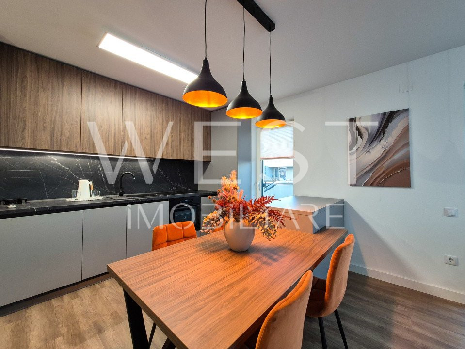 Apartament SUPERFINISAT 2 camere/terasa 24mp!Ansamblu nou-Eroilor