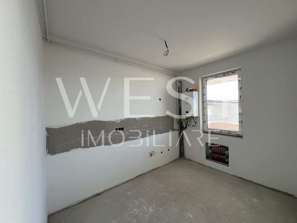 Apartament semi-finisat 2 camere | 44mp+11mp | Zona Cetatii | Parcare