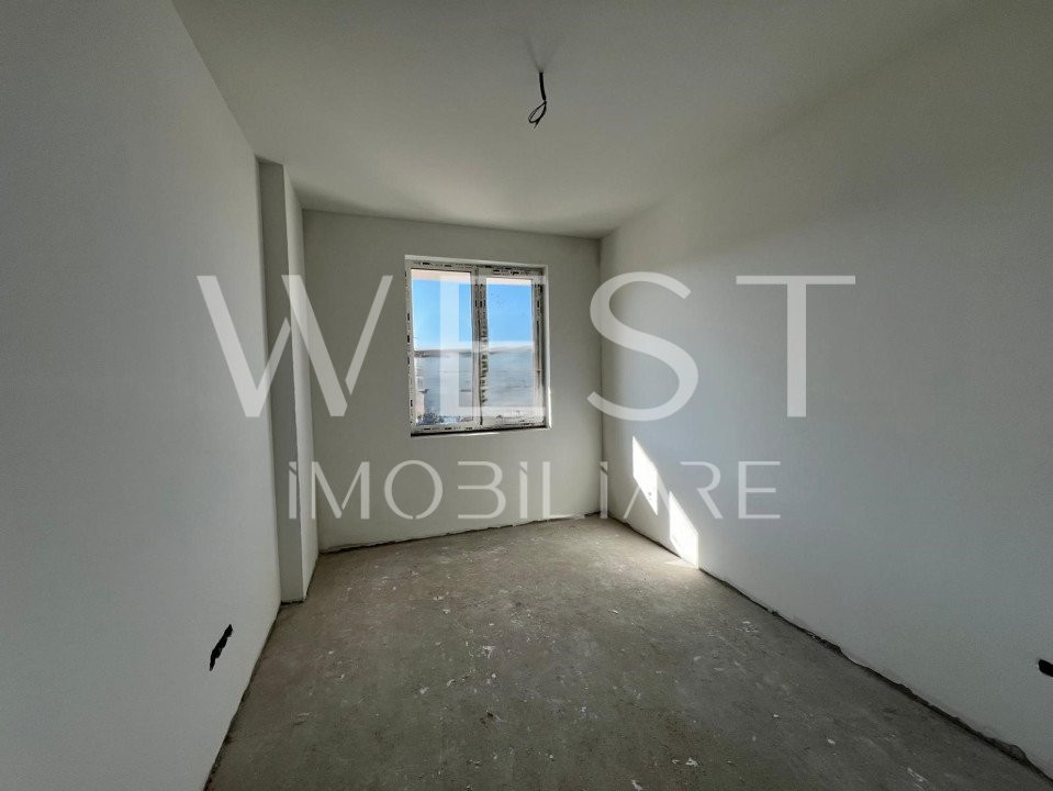 Apartament semi-finisat 2 camere | 44mp+11mp | Zona Cetatii | Parcare
