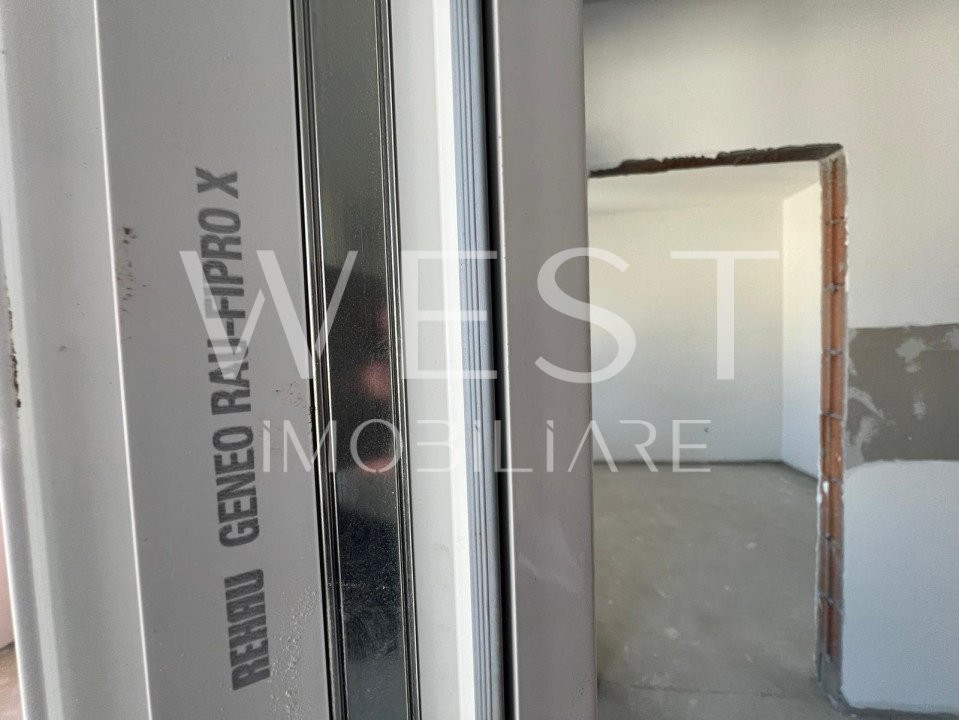 Apartament semi-finisat 2 camere | 44mp+11mp | Zona Cetatii | Parcare