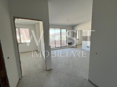 Apartament semi-finisat 3 camere | 51mp+8mp | Zona Cetatii | Parcare