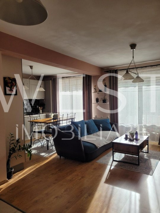 Apartament 3 camere -etaj intermediar! Mobilat/utilat