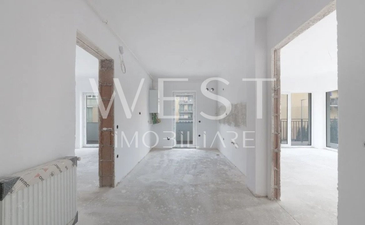 Apartament 2 camere decomandate + bucătărie | Terasa | Finisat | CF